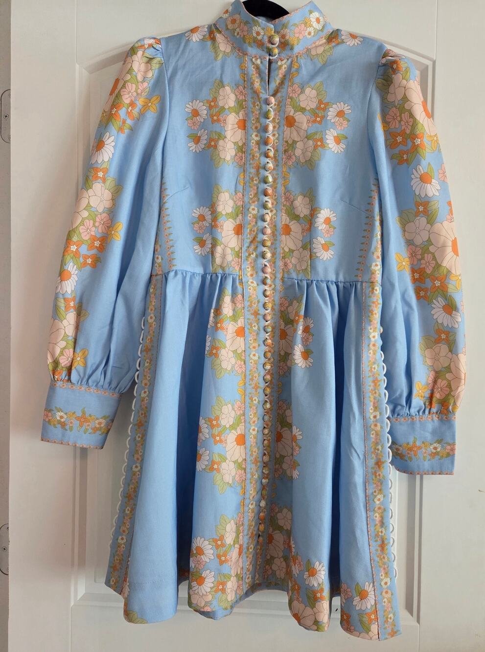 NWT Beulah Style x Tuckernuck Exclusive Leila Floral Smocked Mini Dress Size M